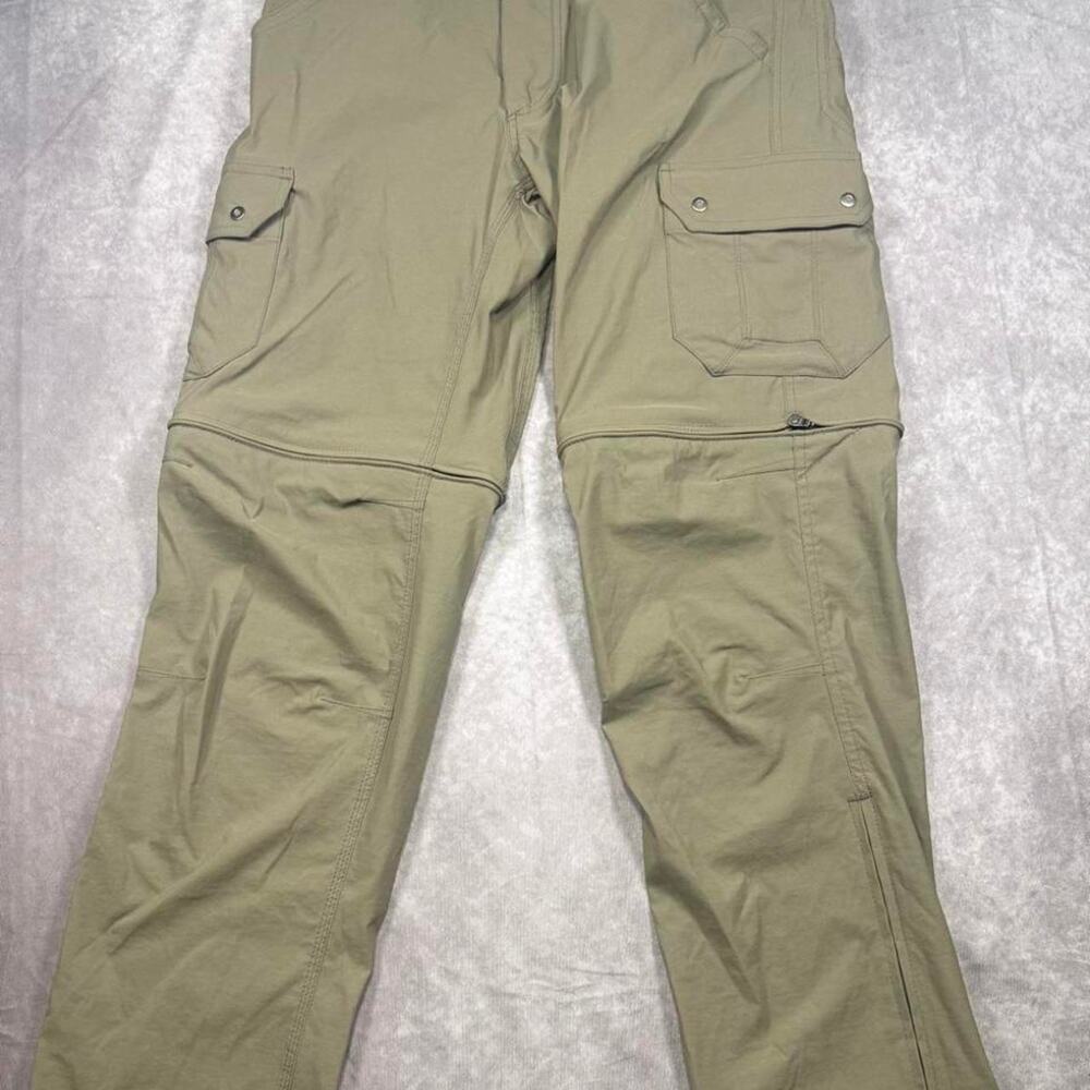 KÜHL Renegade Convertible Stealth Pants Mens 30x32 Hiking Cargo Khaki